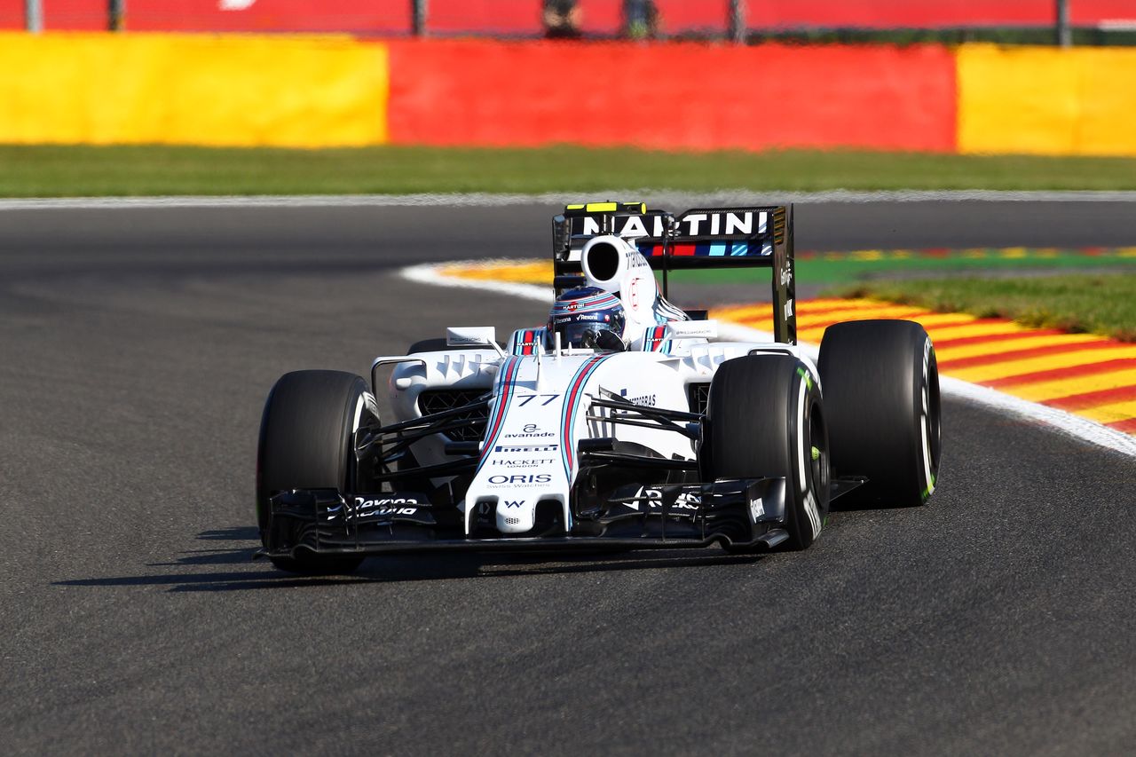 GP BELGIO, 21.08.2015 - Prove Libere 1, Valtteri Bottas (FIN) Williams F1 Team FW37