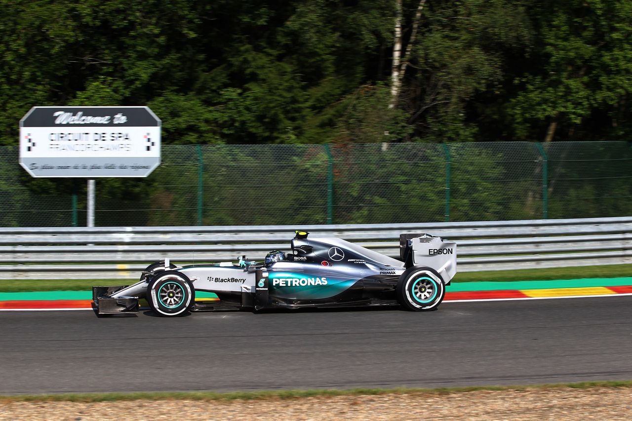 GP BELGIO, 21.08.2015 - Prove Libere 1, Nico Rosberg (GER) Mercedes AMG F1 W06