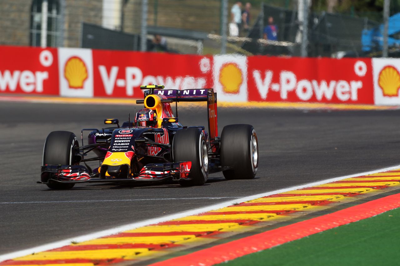 GP BELGIO, 21.08.2015 - Prove Libere 1, Daniil Kvyat (RUS) Red Bull Racing RB11