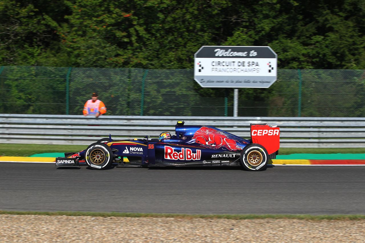 GP BELGIO, 21.08.2015 - Prove Libere 1, Carlos Sainz Jr (ESP) Scuderia Toro Rosso STR10
