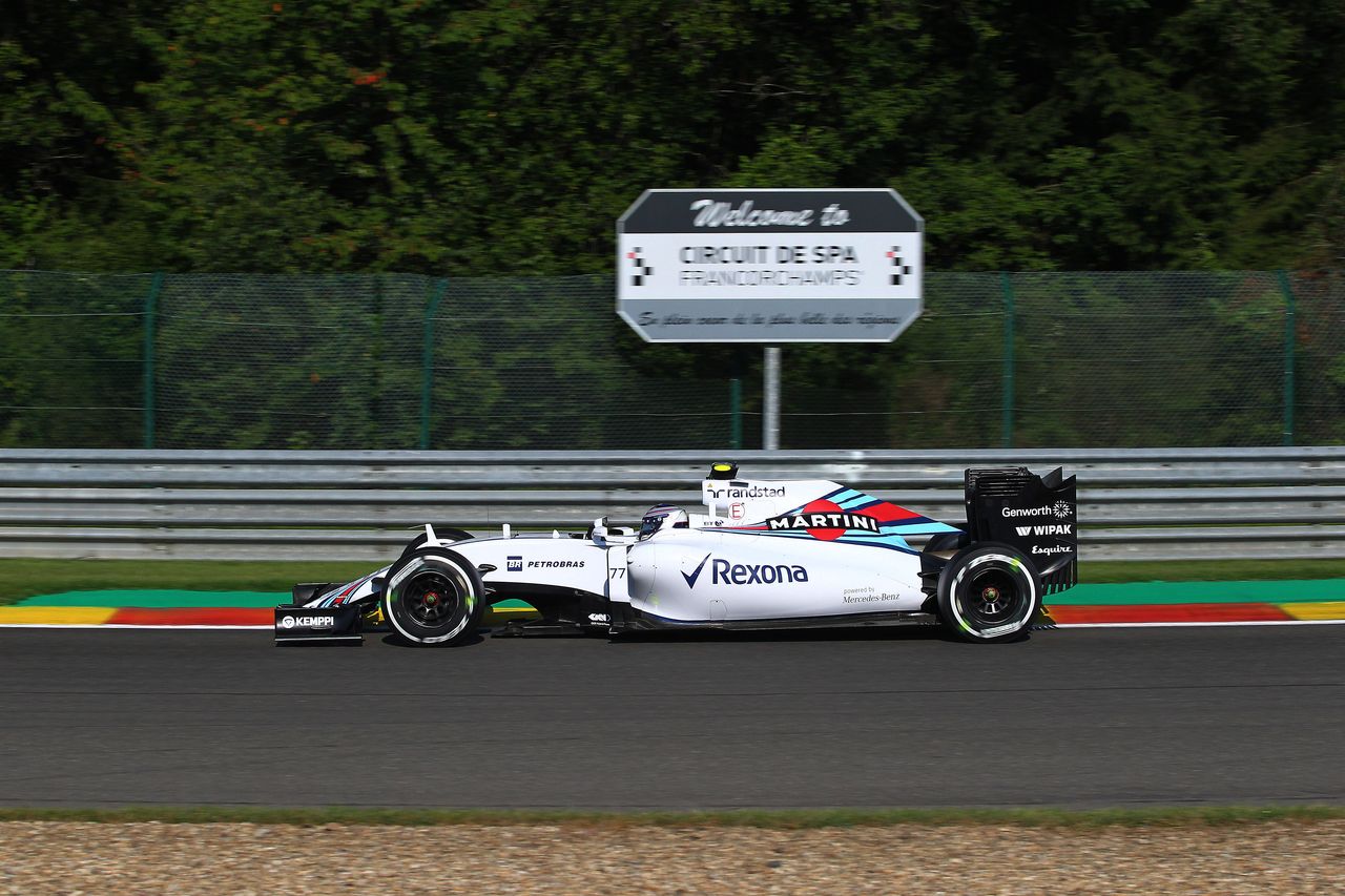 GP BELGIO, 21.08.2015 - Prove Libere 1, Valtteri Bottas (FIN) Williams F1 Team FW37