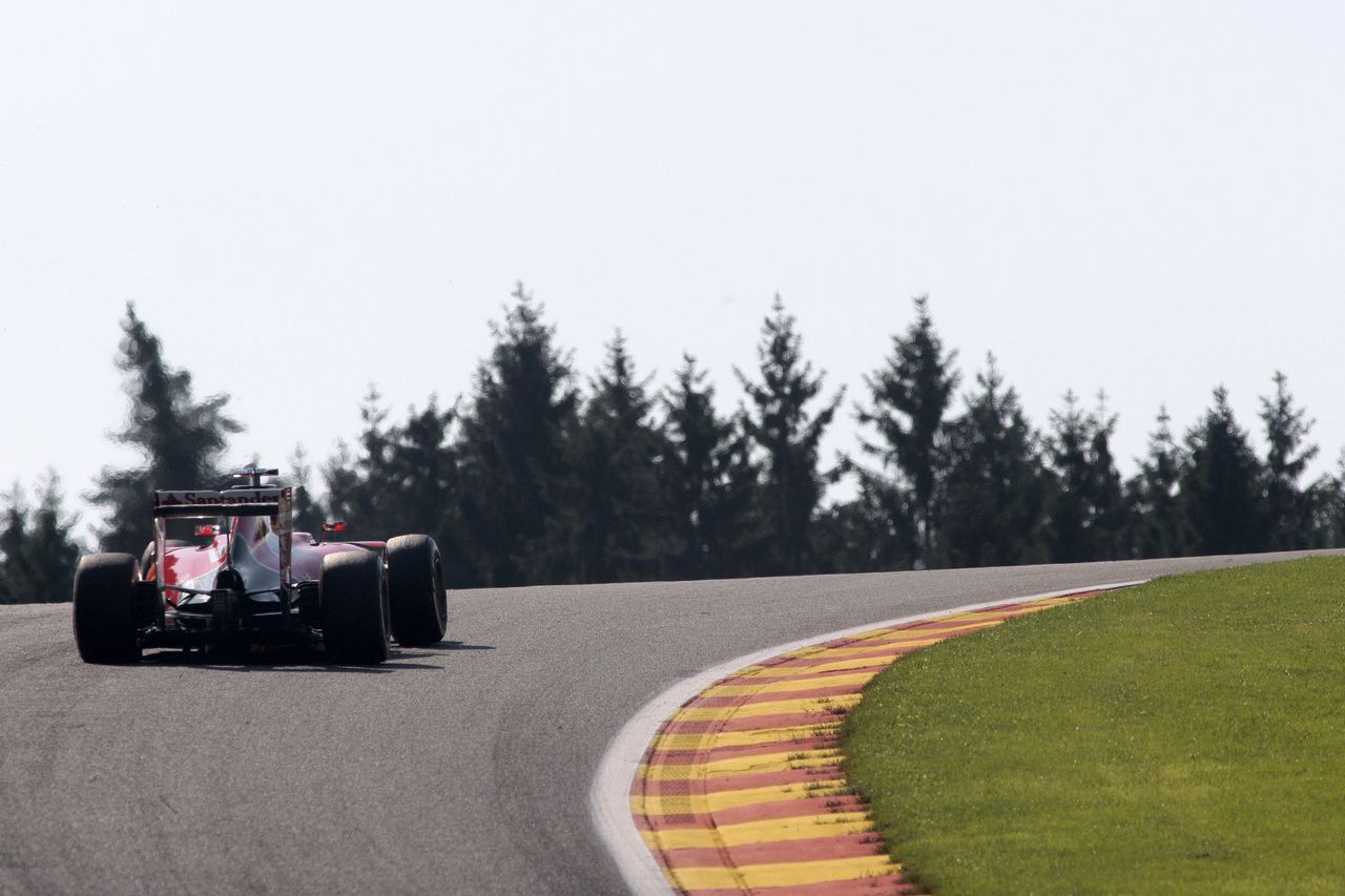 GP BELGIO, 21.08.2015 - Prove Libere 1, Sebastian Vettel (GER) Ferrari SF15-T