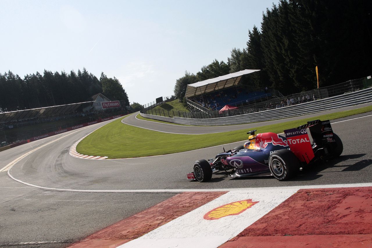 GP BELGIO, 21.08.2015 - Prove Libere 1, Daniel Ricciardo (AUS) Red Bull Racing RB11