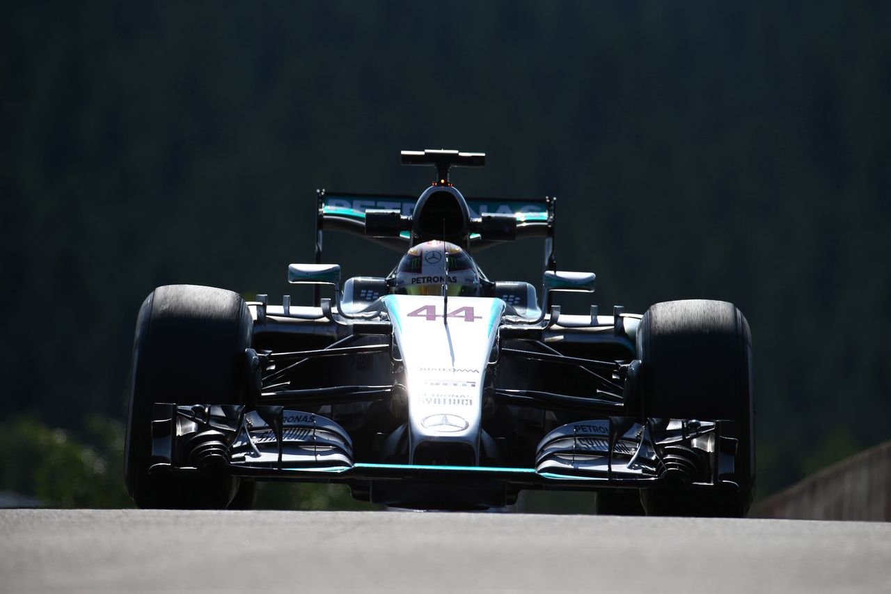 GP BELGIO, 21.08.2015 - Prove Libere 1, Lewis Hamilton (GBR) Mercedes AMG F1 W06
