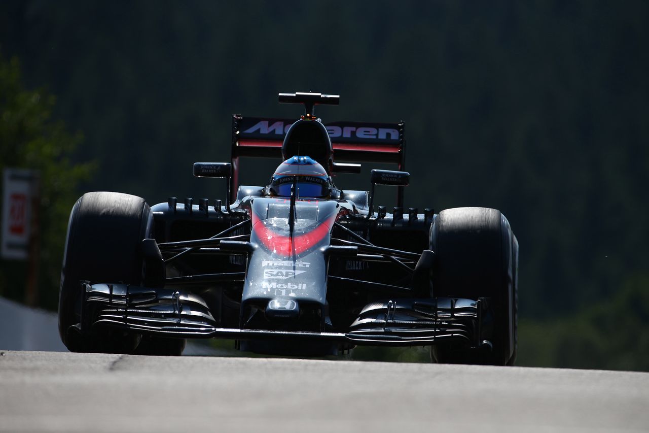 GP BELGIO, 21.08.2015 - Prove Libere 1, Fernando Alonso (ESP) McLaren Honda MP4-30