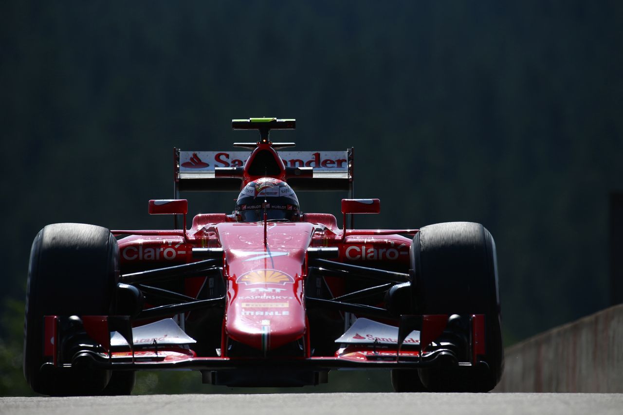 GP BELGIO, 21.08.2015 - Prove Libere 1, Kimi Raikkonen (FIN) Ferrari SF15-T