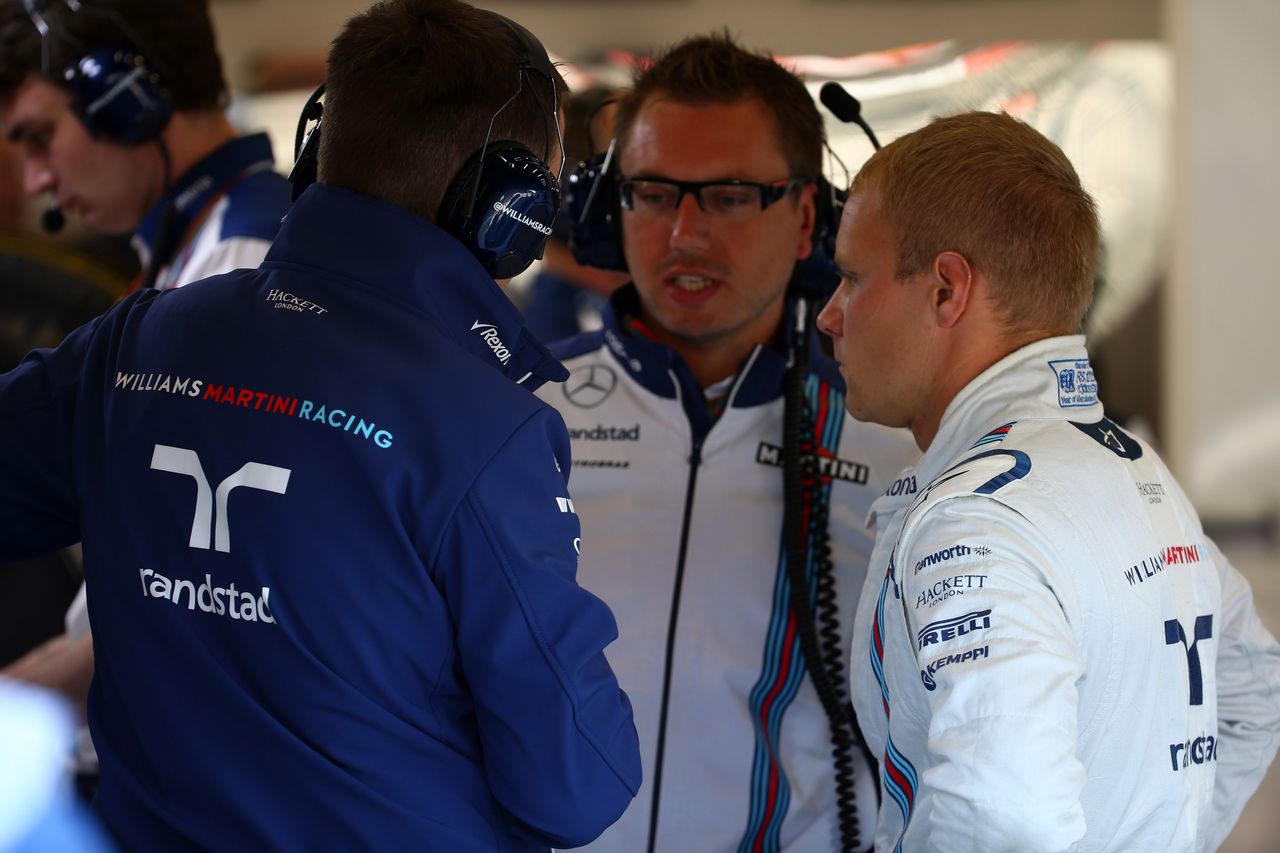GP BELGIO, 21.08.2015 - Prove Libere 1, Valtteri Bottas (FIN) Williams F1 Team FW37