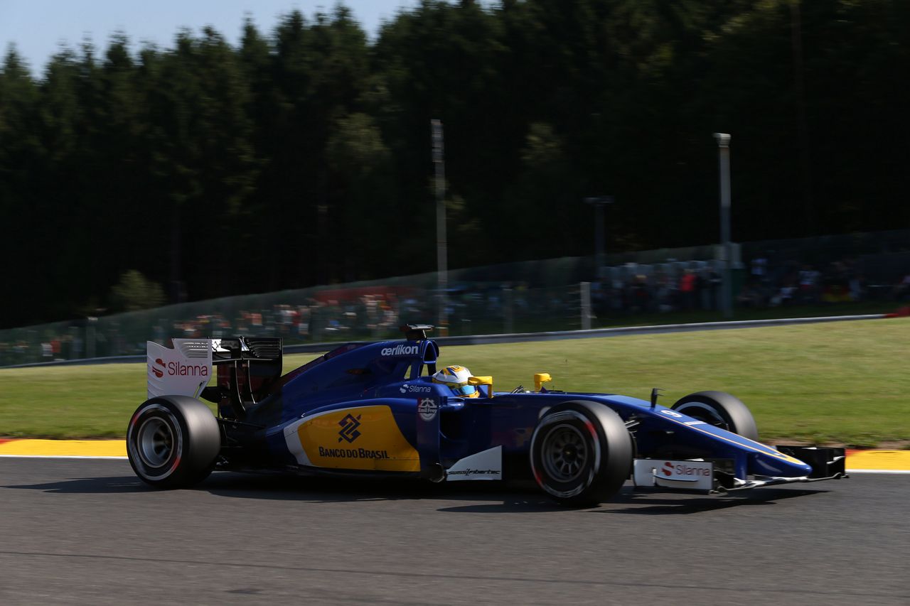 GP BELGIO, 21.08.2015 - Prove Libere 1, Marcus Ericsson (SUE) Sauber C34