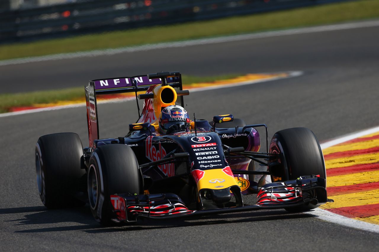 GP BELGIO, 21.08.2015 - Prove Libere 1, Daniel Ricciardo (AUS) Red Bull Racing RB11