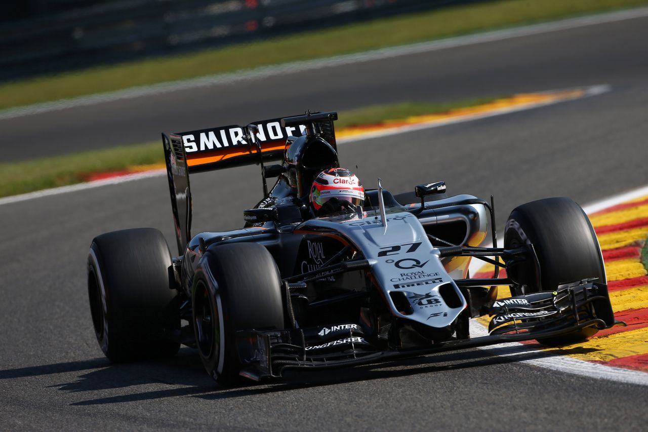 GP BELGIO, 21.08.2015 - Prove Libere 1, Nico Hulkenberg (GER) Sahara Force India F1 VJM08
