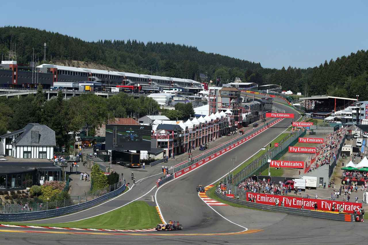 GP BELGIO, 21.08.2015 - Prove Libere 1, Daniel Ricciardo (AUS) Red Bull Racing RB11