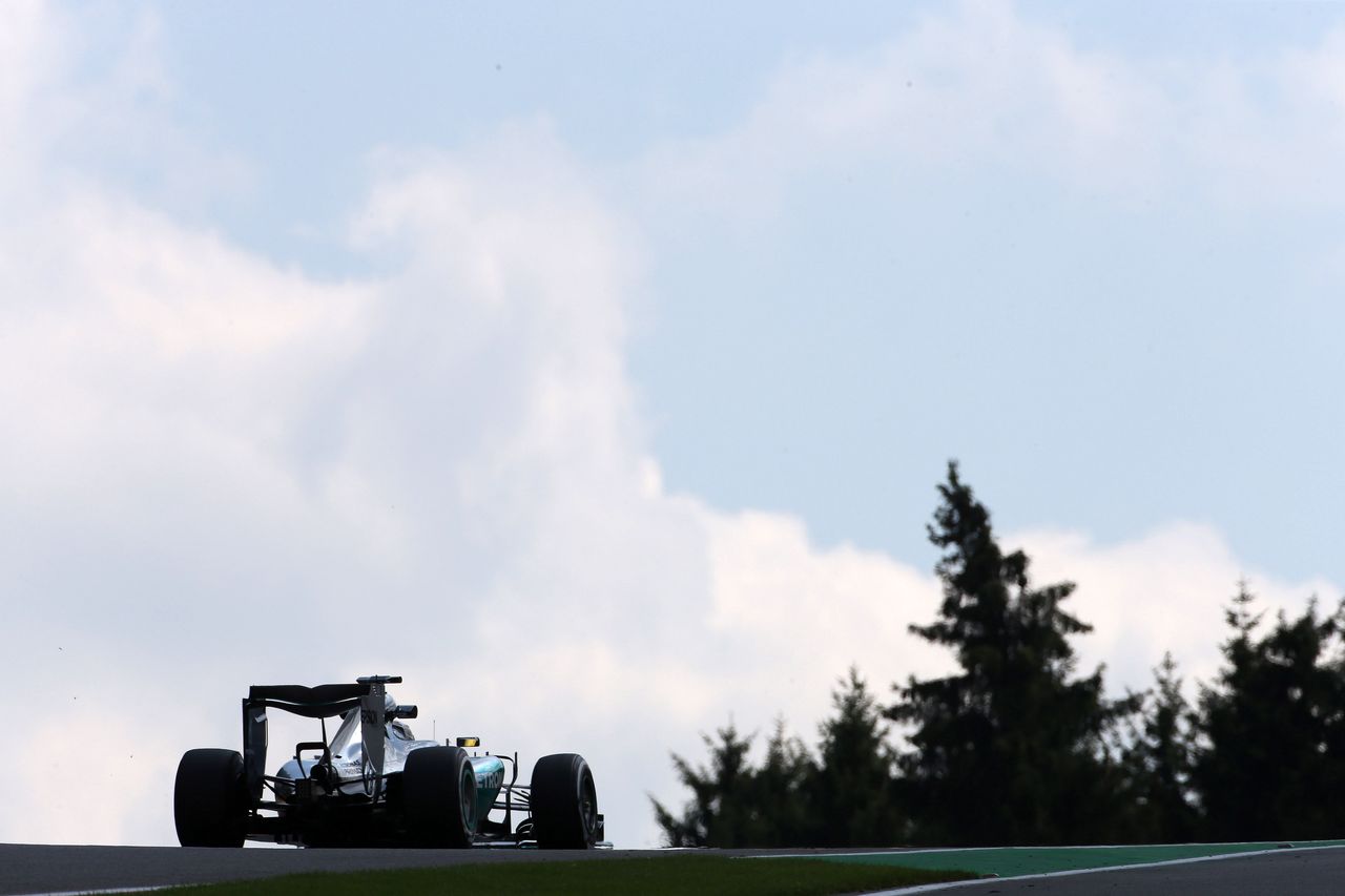 GP BELGIO, 21.08.2015 - Prove Libere 2, Lewis Hamilton (GBR) Mercedes AMG F1 W06