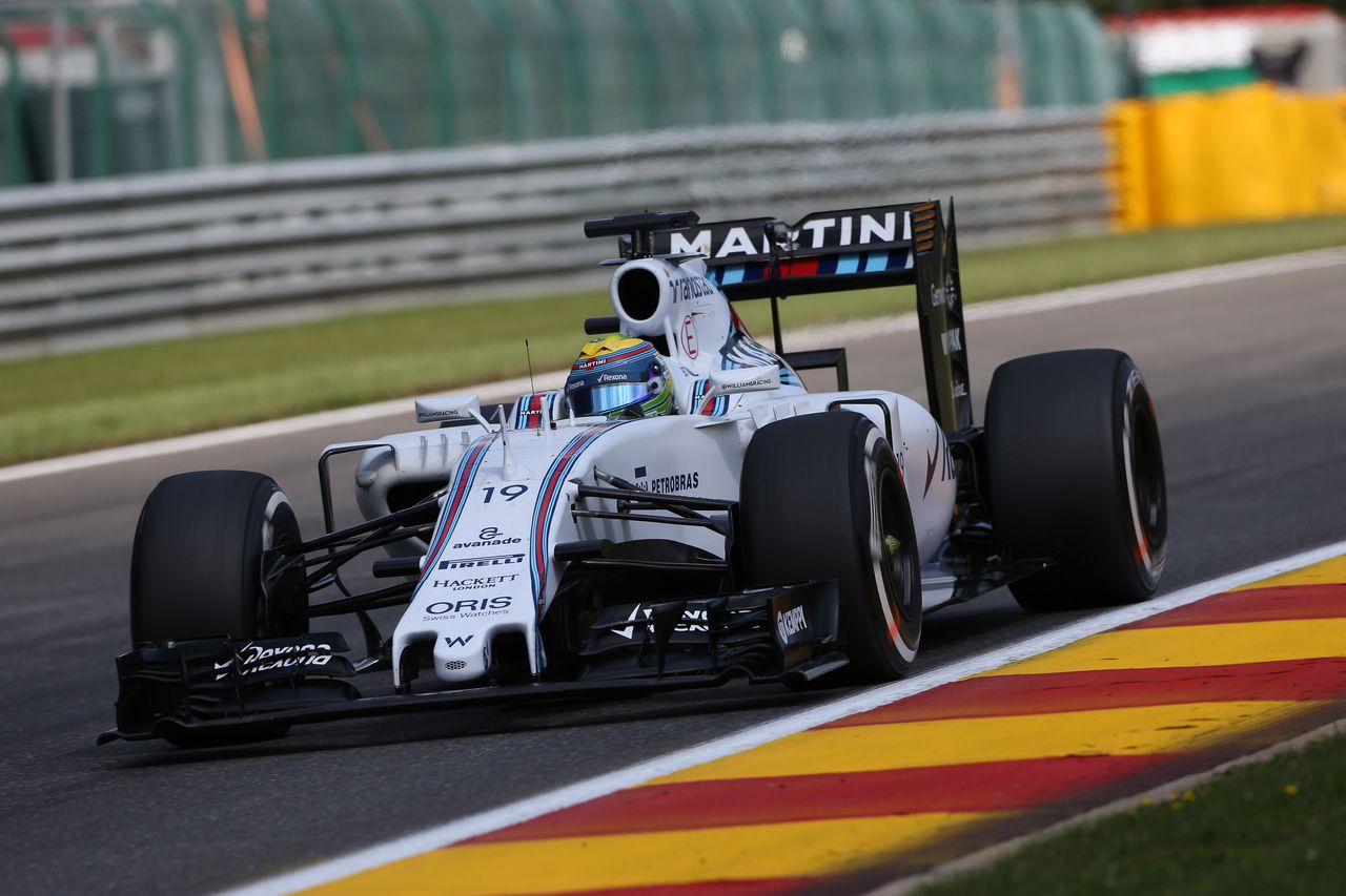 GP BELGIO, 21.08.2015 - Prove Libere 2, Felipe Massa (BRA) Williams F1 Team FW37