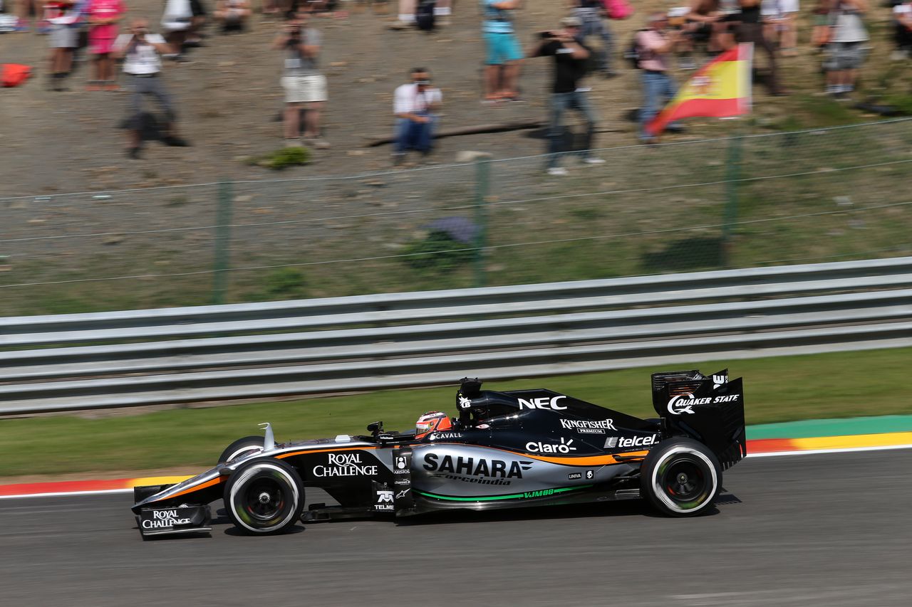 GP BELGIO, 21.08.2015 - Prove Libere 2, Nico Hulkenberg (GER) Sahara Force India F1 VJM08