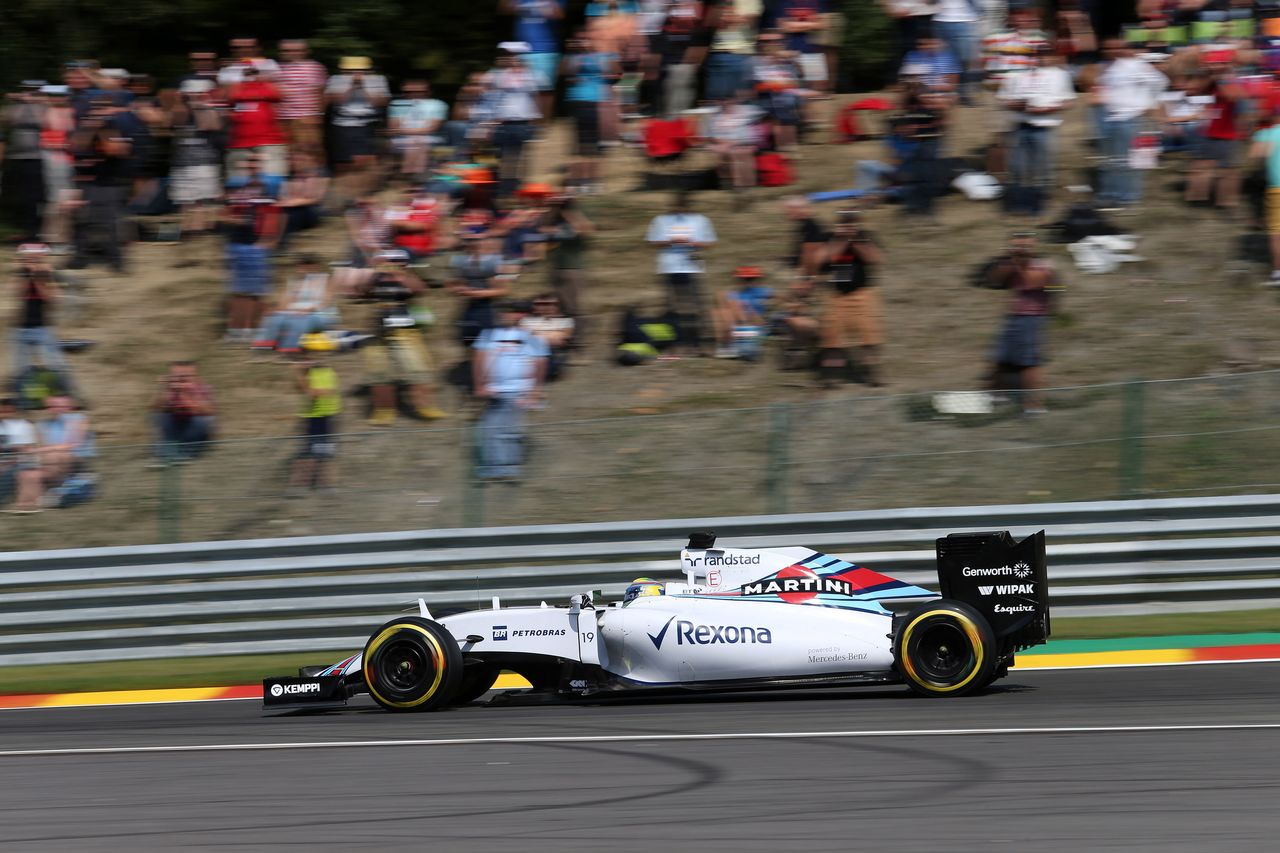 GP BELGIO, 21.08.2015 - Prove Libere 2, Felipe Massa (BRA) Williams F1 Team FW37