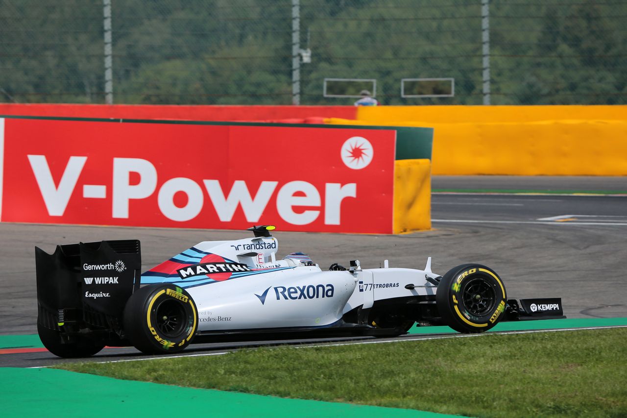 GP BELGIO, 21.08.2015 - Prove Libere 2, Valtteri Bottas (FIN) Williams F1 Team FW37