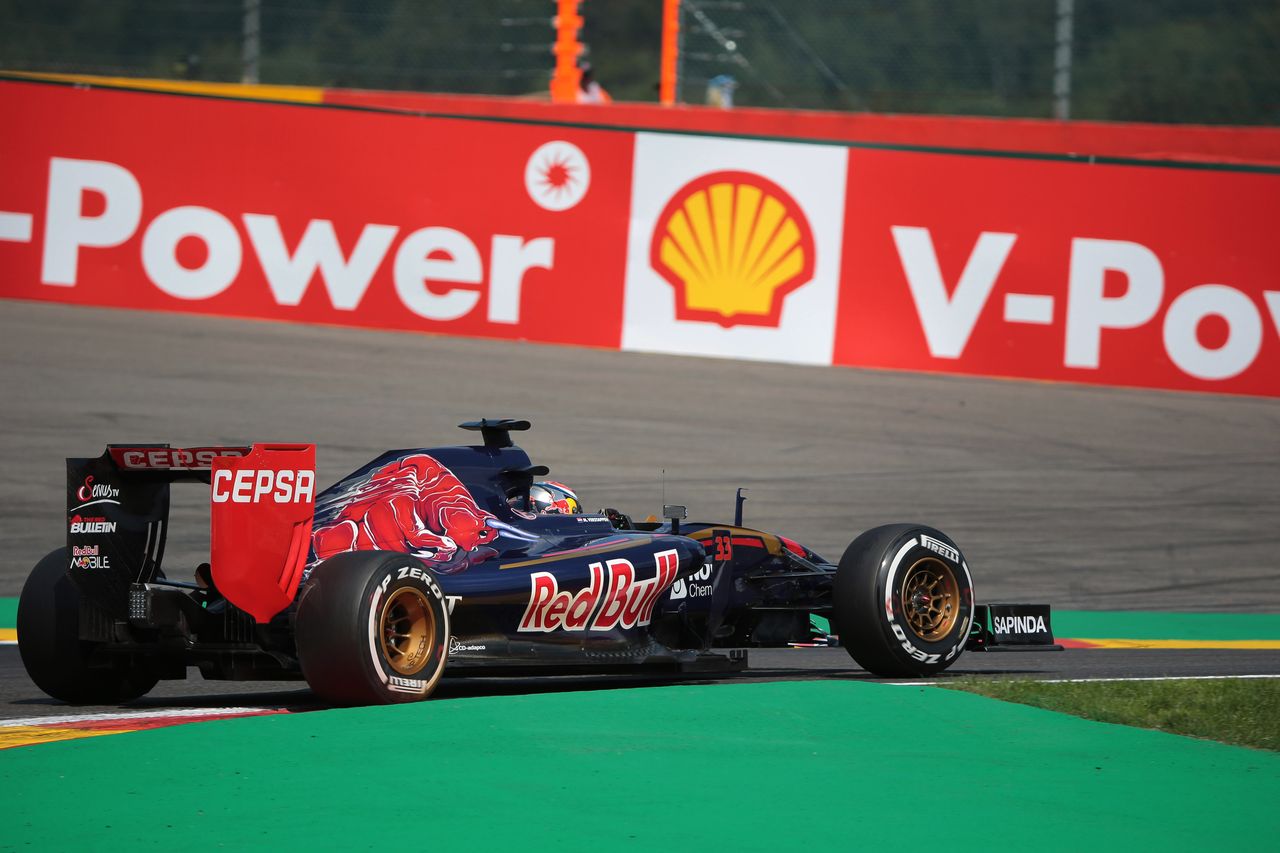 GP BELGIO, 21.08.2015 - Prove Libere 2, Max Verstappen (NED) Scuderia Toro Rosso STR10