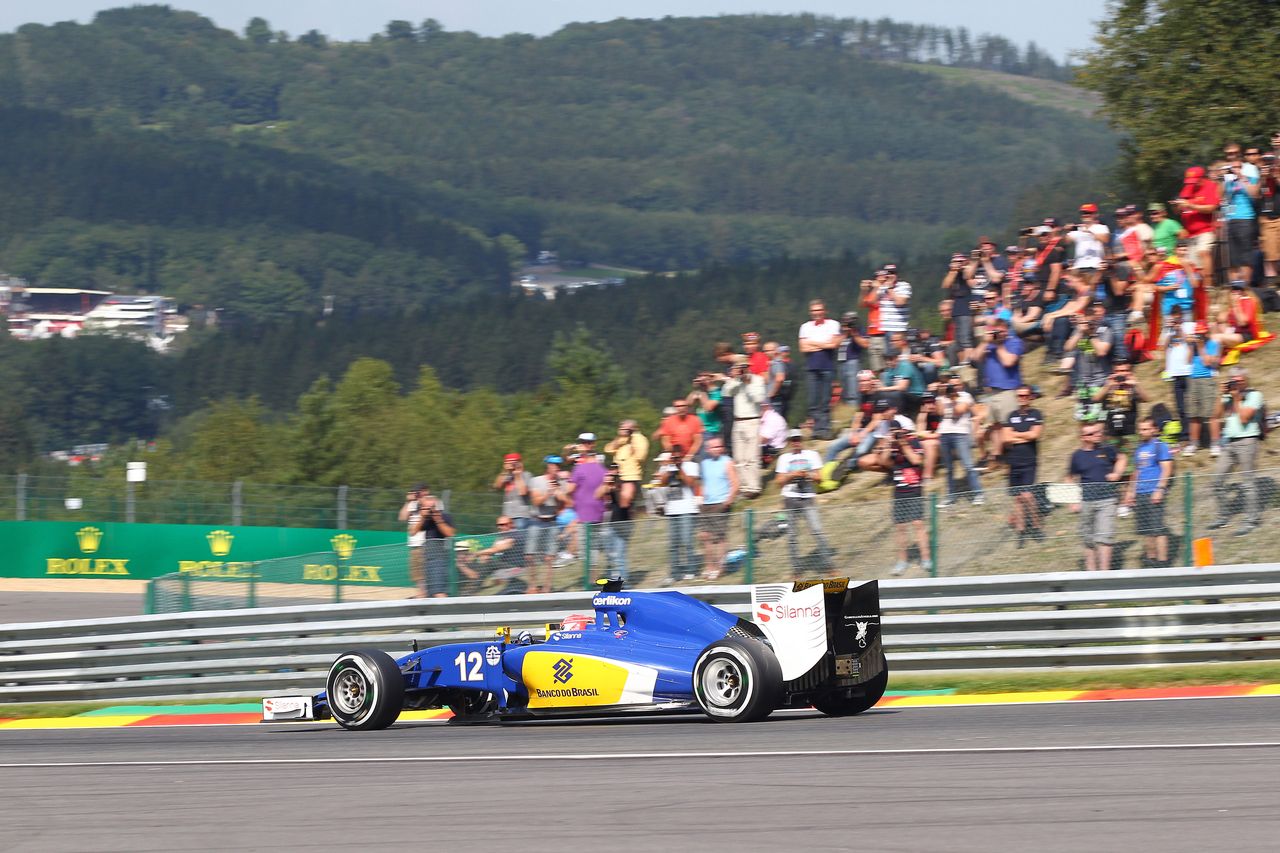 GP BELGIO, 21.08.2015 - Prove Libere 2, Felipe Nasr (BRA) Sauber C34