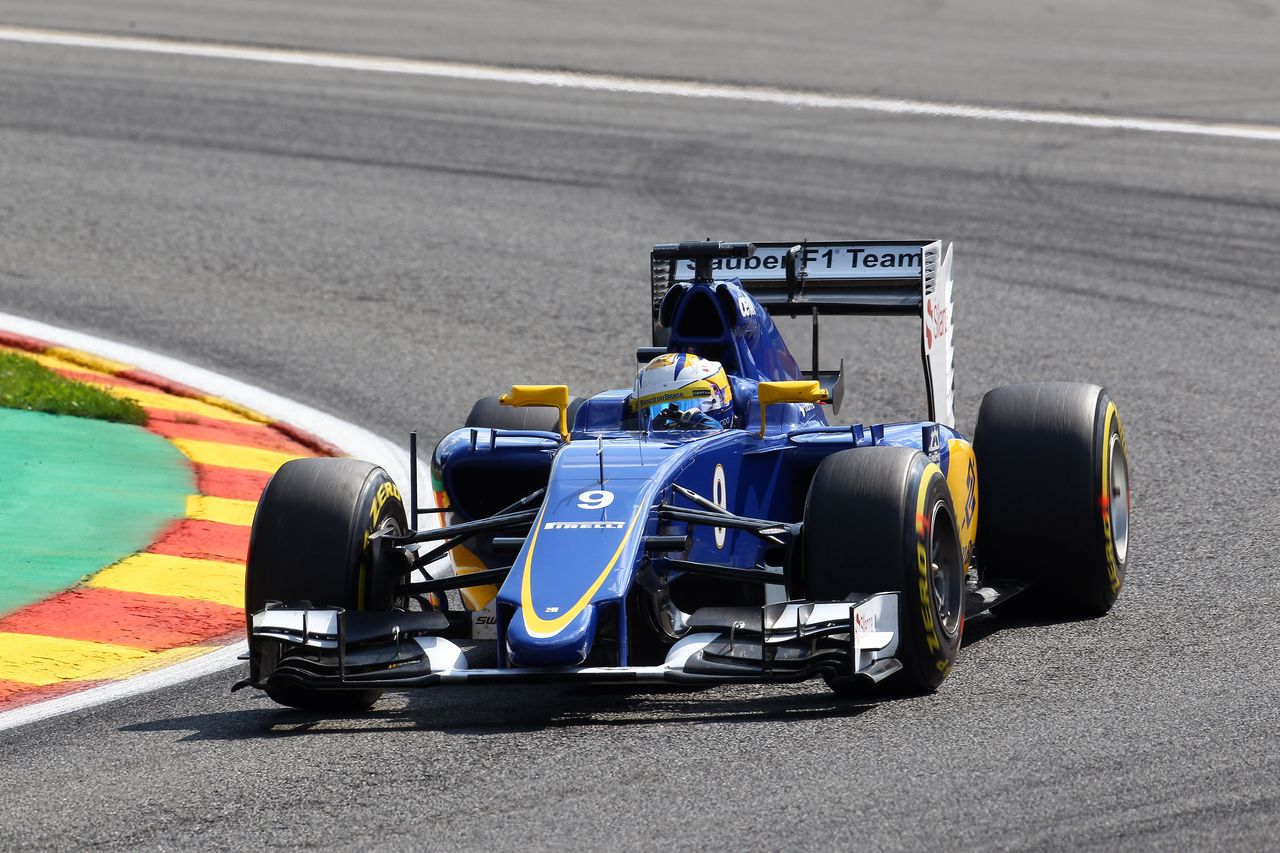 GP BELGIO, 21.08.2015 - Prove Libere 2, Marcus Ericsson (SUE) Sauber C34