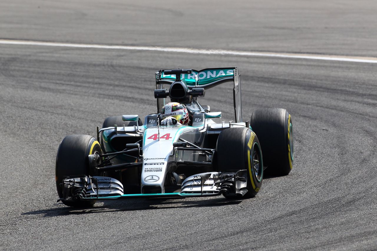 GP BELGIO, 21.08.2015 - Prove Libere 2, Lewis Hamilton (GBR) Mercedes AMG F1 W06