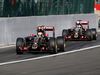 GP BELGIO, 21.08.2015 - Free Practice 1, Pastor Maldonado (VEN) Lotus F1 Team E23 e Jolyon Palmer (GBR) Test Driver, Lotus F1 Team