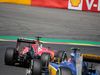 GP BELGIO, 21.08.2015 - Free Practice 2, Sebastian Vettel (GER) Ferrari SF15-T e Felipe Nasr (BRA) Sauber C34