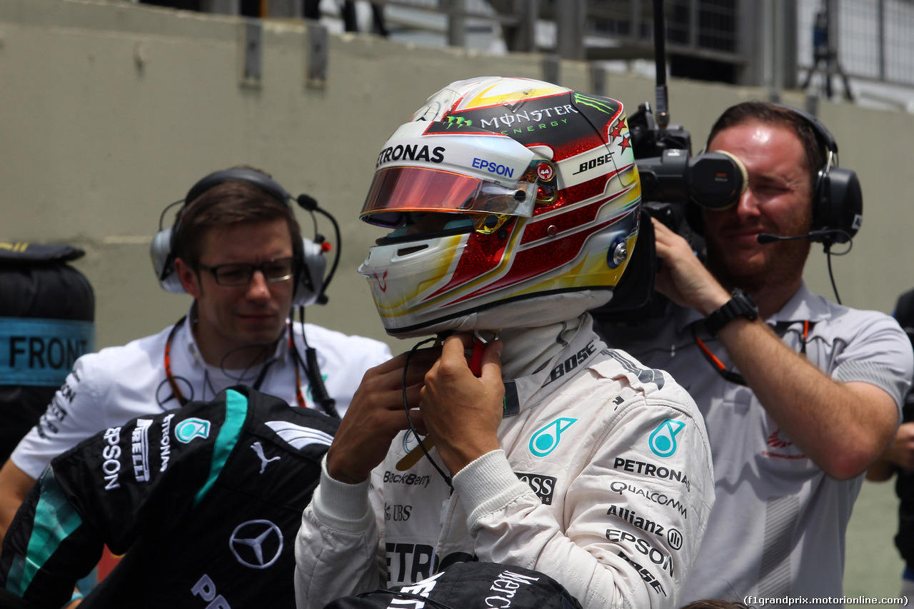 GP BRASILE, 15.11.2015 - Gara, Lewis Hamilton (GBR) Mercedes AMG F1 W06