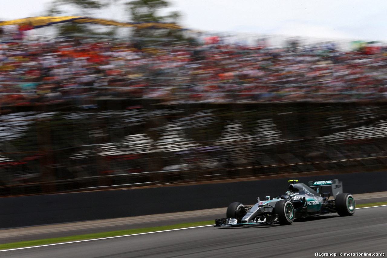 GP BRASILE, 15.11.2015 - Gara, Nico Rosberg (GER) Mercedes AMG F1 W06