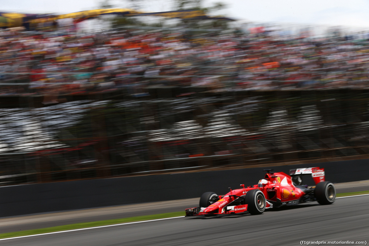 GP BRASILE, 15.11.2015 - Gara, Sebastian Vettel (GER) Ferrari SF15-T