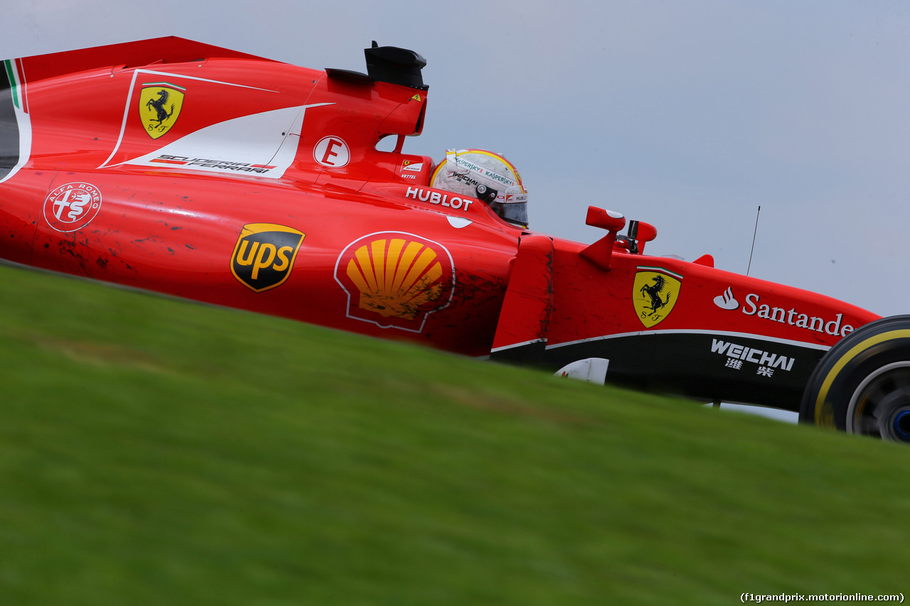 GP BRASILE, 15.11.2015 - Gara, Sebastian Vettel (GER) Ferrari SF15-T