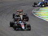 GP BRASILE, 15.11.2015 - Gara, Fernando Alonso (ESP) McLaren Honda MP4-30 davanti a Pastor Maldonado (VEN) Lotus F1 Team E23