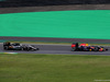 GP BRASILE, 15.11.2015 - Gara, Sergio Perez (MEX) Sahara Force India F1 VJM08 e Daniel Ricciardo (AUS) Red Bull Racing RB11