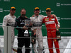 GP BRASILE, 15.11.2015 - Gara, 1st position Nico Rosberg (GER) Mercedes AMG F1 W06, secondo Lewis Hamilton (GBR) Mercedes AMG F1 W06 e terzo Sebastian Vettel (GER) Ferrari SF15-T