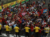 GP BRASILE, 15.11.2015 - Gara, Fans on the track after the end of the race