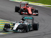 GP BRASILE, 15.11.2015 - Gara, Lewis Hamilton (GBR) Mercedes AMG F1 W06 davanti a Sebastian Vettel (GER) Ferrari SF15-T