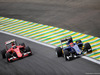 GP BRASILE, 15.11.2015 - Gara, Sebastian Vettel (GER) Ferrari SF15-T e Felipe Nasr (BRA) Sauber C34