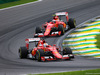 GP BRASILE, 15.11.2015 - Gara, Sebastian Vettel (GER) Ferrari SF15-T davanti a Kimi Raikkonen (FIN) Ferrari SF15-T