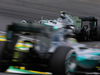 GP BRASILE, 15.11.2015 - Gara, Nico Rosberg (GER) Mercedes AMG F1 W06 davanti a Lewis Hamilton (GBR) Mercedes AMG F1 W06