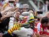 GP BRASILE, 15.11.2015 - Gara, secondo Lewis Hamilton (GBR) Mercedes AMG F1 W06