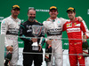 GP BRASILE, 15.11.2015 - Gara, 1st position Nico Rosberg (GER) Mercedes AMG F1 W06, secondo Lewis Hamilton (GBR) Mercedes AMG F1 W06 e terzo Sebastian Vettel (GER) Ferrari SF15-T