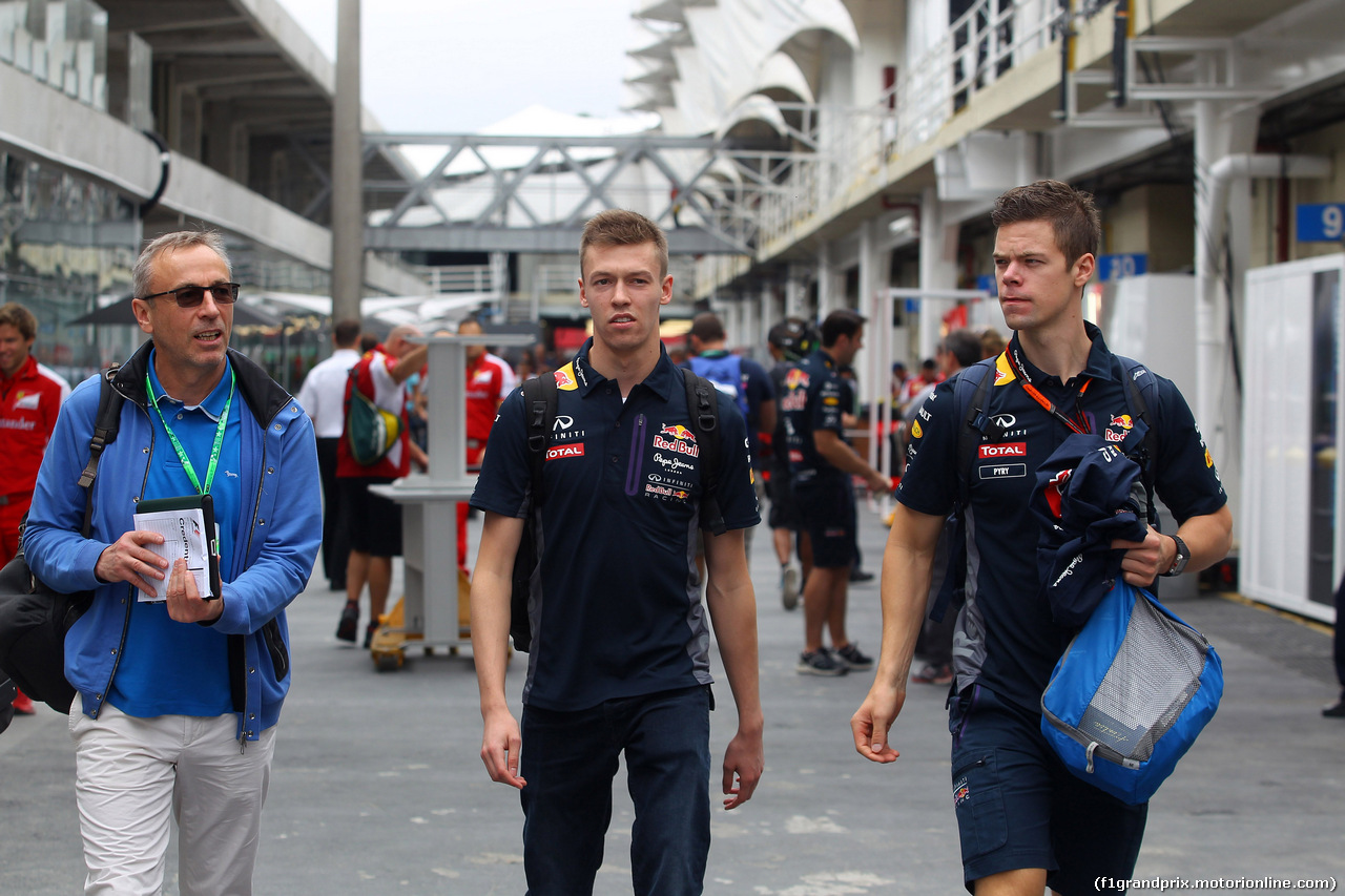 GP BRASILE, 12.11.2015 - Daniil Kvyat (RUS) Red Bull Racing RB11