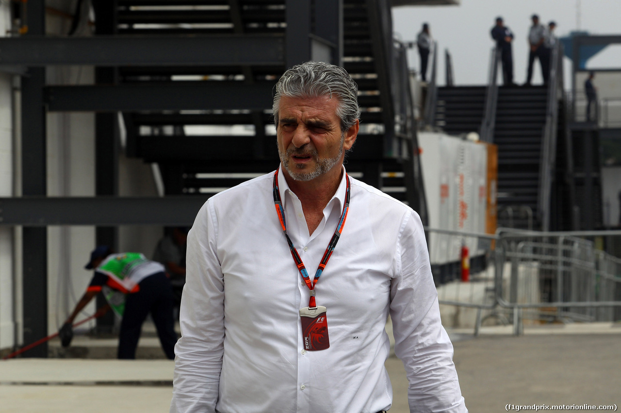 GP BRASILE, 12.11.2015 - Maurizio Arrivabene (ITA) Ferrari Team Principal