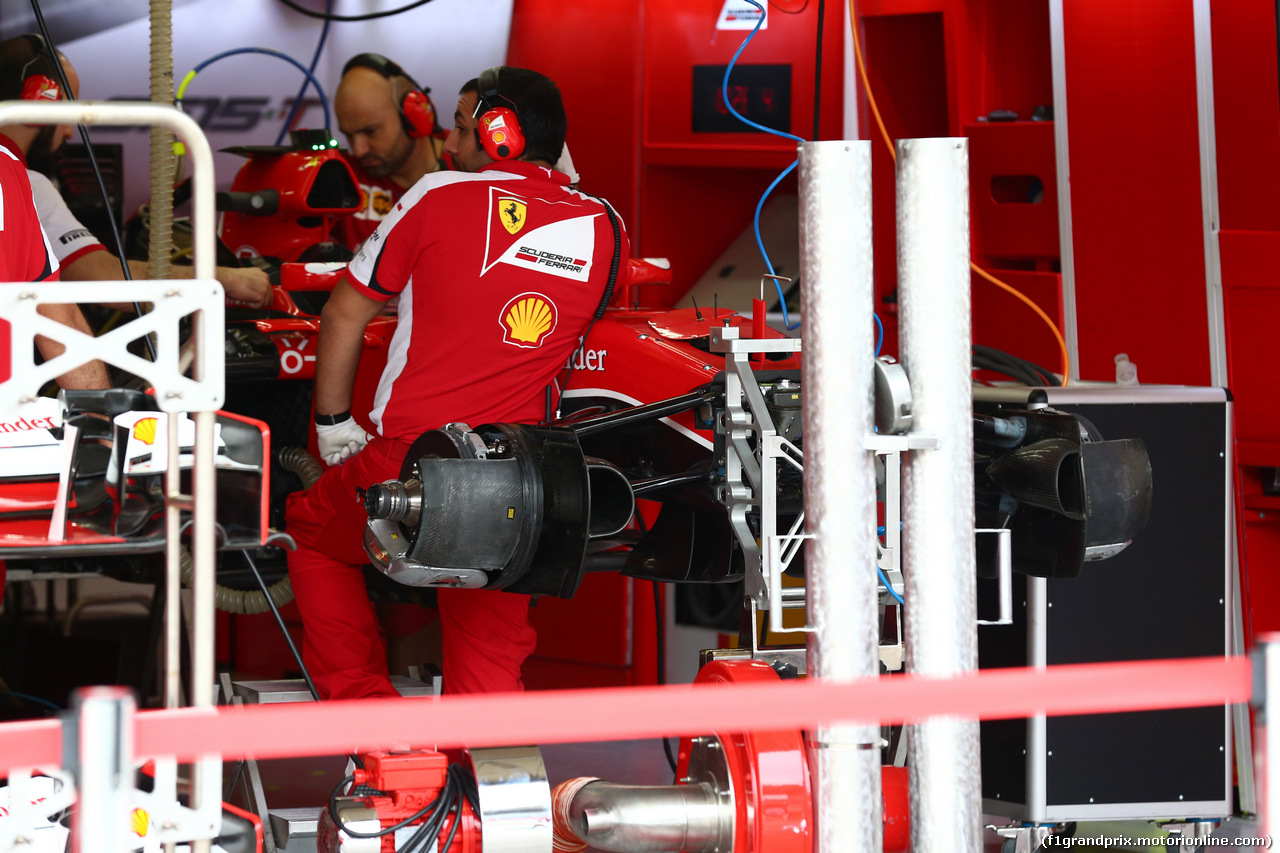 GP BRASILE, 12.11.2015 - Ferrari SF15-T,detail