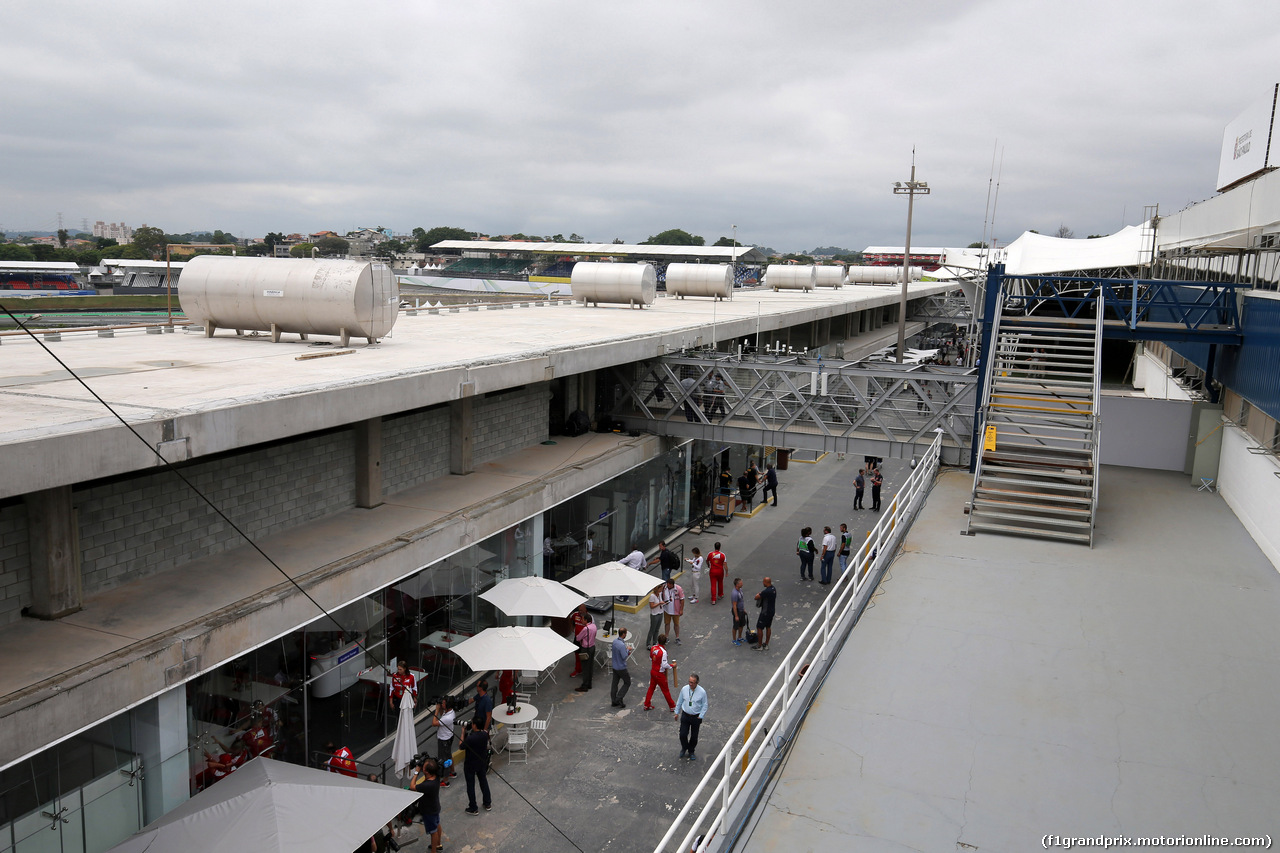 GP BRASILE, 12.11.2015 - New paddock