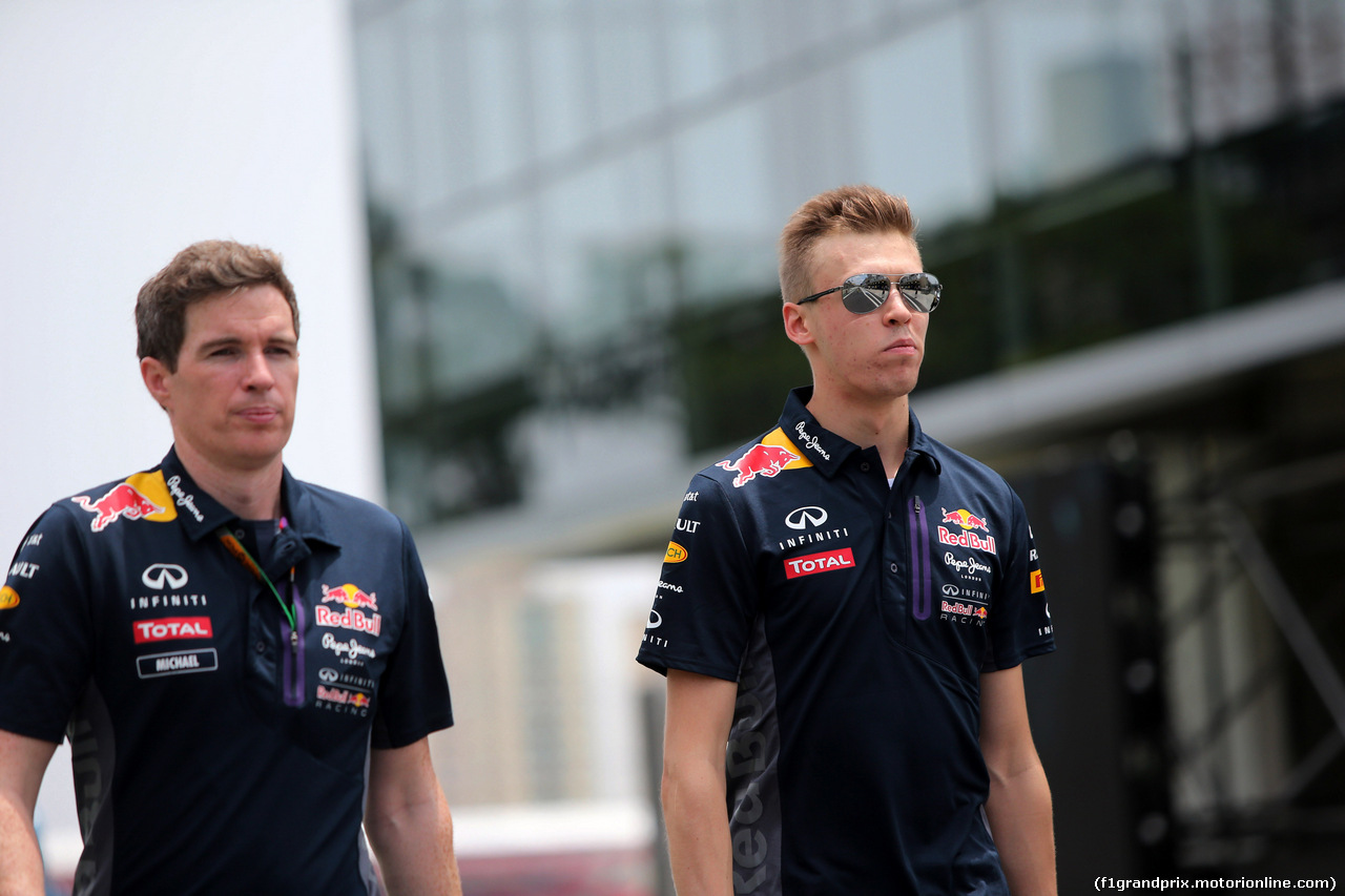 GP BRASILE, 12.11.2015 - Daniil Kvyat (RUS) Red Bull Racing RB11