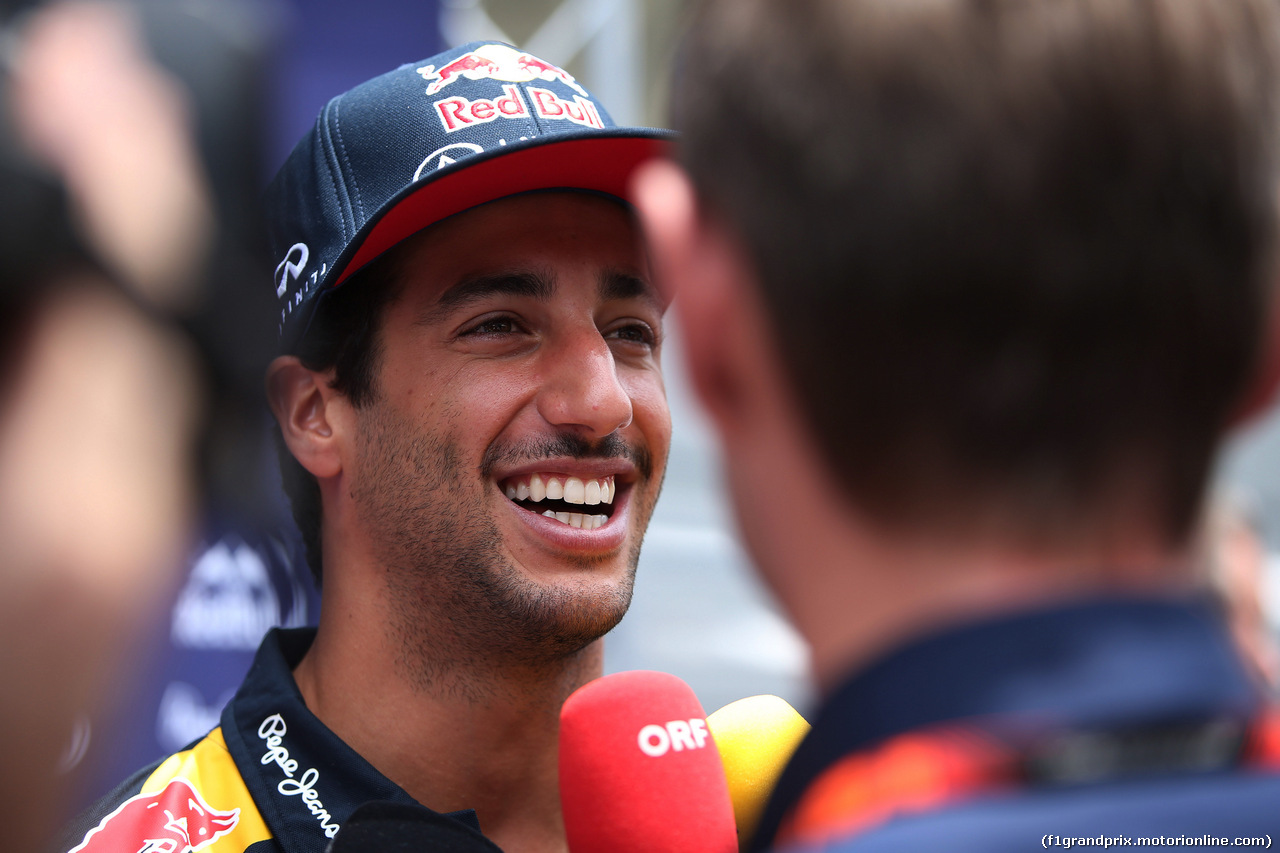 GP BRASILE, 12.11.2015 - Daniel Ricciardo (AUS) Red Bull Racing RB11