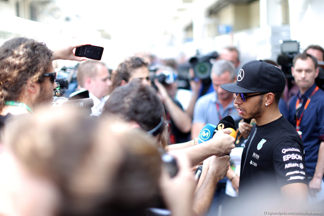 GP BRASILE, 12.11.2015 - Lewis Hamilton (GBR) Mercedes AMG F1 W06