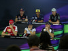 GP BRASILE, 12.11.2015 - Conferenza Stampa, (High) Max Verstappen (NED) Scuderia Toro Rosso STR10, Felipe Nasr (BRA) Sauber C34, Nico Hulkenberg (GER) Sahara Force India F1 VJM08, Sebastian Vettel (GER) Ferrari SF15-T, Felipe Massa (BRA) Williams F1 Team FW37 e Jenson Button (GBR)  McLaren Honda MP4-30.