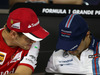 GP BRASILE, 12.11.2015 - Conferenza Stampa, Sebastian Vettel (GER) Ferrari SF15-T e Felipe Massa (BRA) Williams F1 Team FW37
