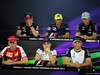 GP BRASILE, 12.11.2015 - Conferenza Stampa, (High) Max Verstappen (NED) Scuderia Toro Rosso STR10, Felipe Nasr (BRA) Sauber C34, Nico Hulkenberg (GER) Sahara Force India F1 VJM08, Sebastian Vettel (GER) Ferrari SF15-T, Felipe Massa (BRA) Williams F1 Team FW37 e Jenson Button (GBR)  McLaren Honda MP4-30.